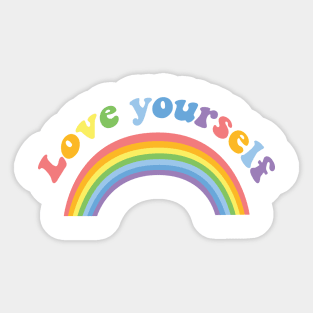 Love youself Sticker